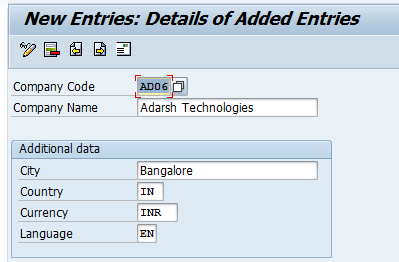 How to Create Company Code in SAP | Define Company Code in FICO