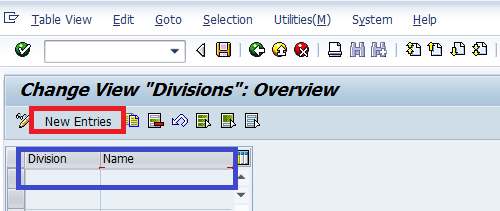 How to Create Division in SAP