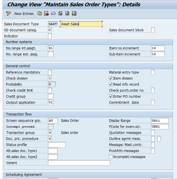 How to Define Sales Document Types in SAP