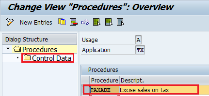 TAX Check Calculation Procedure SAP