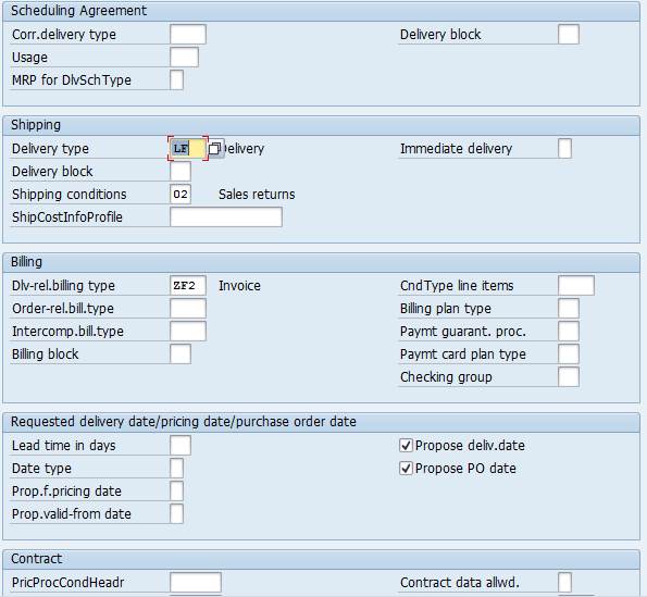 How to Define Sales Document Types in SAP