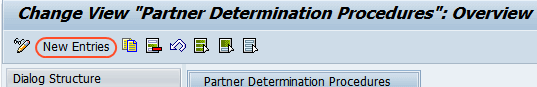 partner determination for Customer Master