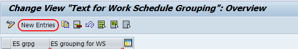 text for work schedule grouping