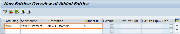 How to Define groupings and Assign number ranges