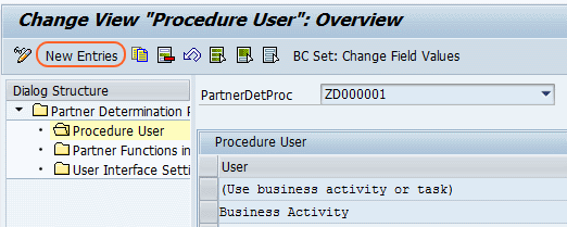 procedure user overview