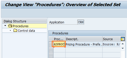 How to create pricing procedure in SAP CRM