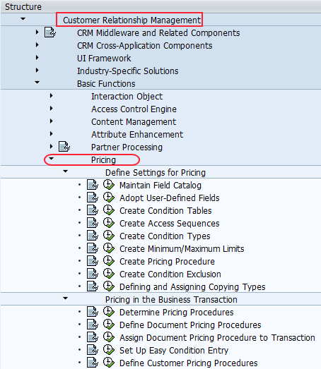 SAP CRM pricing Overview