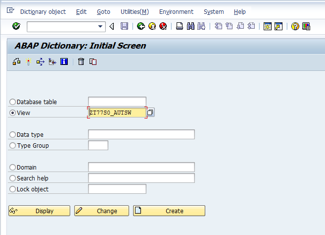 SE11 - ABAP Data Dictionary SE11 - ABAP Data Dictionary