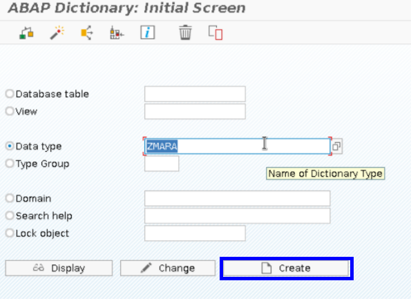 Table Type Name Specification