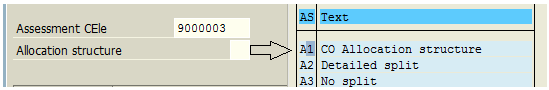 Allocation Structure