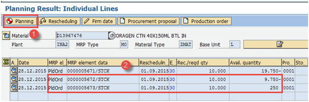 SAP MRP (Material Requirement Planning) Tutorial: MD01, MD02, MD04