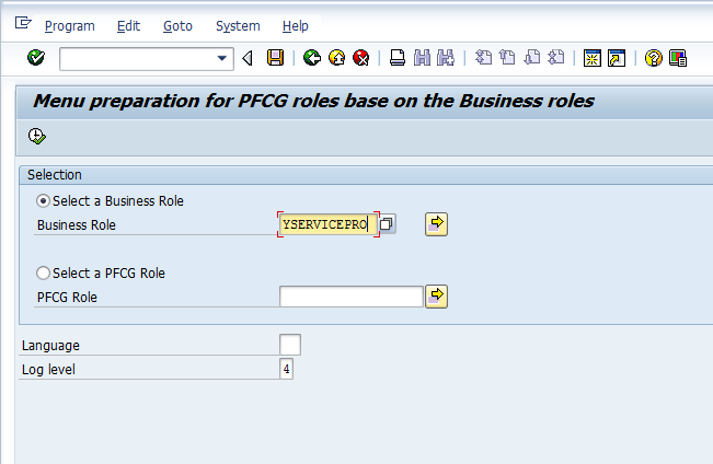 Report CRMD_UI_ROLE_PREPARE Report CRMD_UI_ROLE_PREPARE