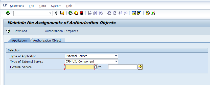 SU24 entries for SAP CRM UI components SU24 entries for SAP CRM UI components